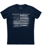 Overtime Hours US Flag T-Shirt (O)