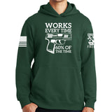 Works All The Time Hoodie Style001