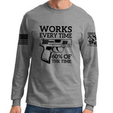Works All The Time Long Sleeve T-shirt Style001