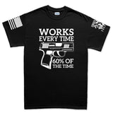 Works All The Time Men's T-shirt Style001