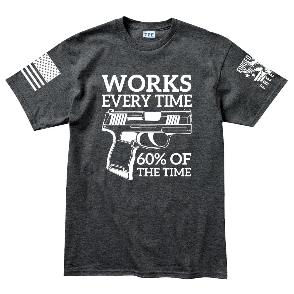 Works All The Time Men's T-shirt Style001