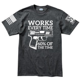 Works All The Time Men's T-shirt Style001
