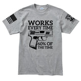 Works All The Time Men's T-shirt Style001