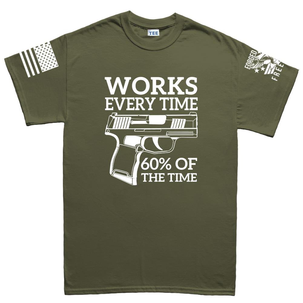 Works All The Time Men's T-shirt Style001