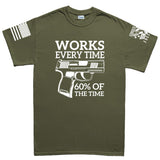 Works All The Time Men's T-shirt Style001
