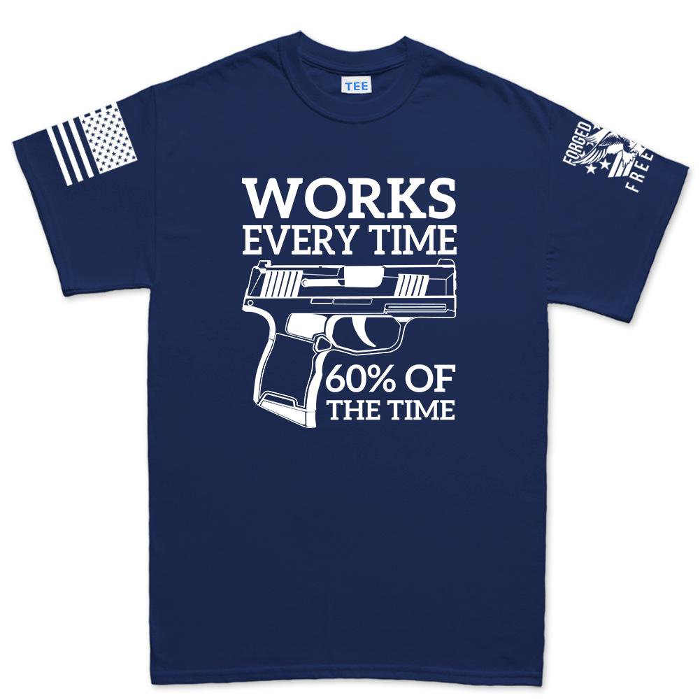 Works All The Time Men's T-shirt Style001