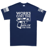 Works All The Time Men's T-shirt Style001