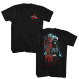 Paranormal Activity - Glitchy - American Classics - Solid Black Adult Short Sleeve T-Shirt