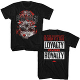 Papa Roach - Loyalty Over Royalty - American Classics - Black 2-Sided Adult Short Sleeve T-Shirt