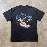 'PARLIAMENT LIGHTS' BLACK HEAVYWEIGHT T-SHIRT