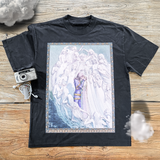 PELLÃ‰AS & MÃ‰LISANDE SERIES 'ENTWINE' HEAVYWEIGHT BLACK T-SHIRT