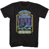 Pet Sematary - Storybook Sematary - American Classics - Solid Black Adult Short Sleeve T-Shirt