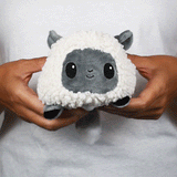 TeeTurtle Reversible Wolf & Sheep Plushie