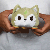 TeeTurtle Reversible Wolf Plushie (Spring + Summer)