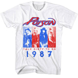 Poison - Poison Talk Dirty 1987 - Short Sleeve - Adult - T-Shirt