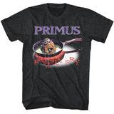 Primus - Frizzle Fry - American Classics - Heather Black Adult Short Sleeve T-Shirt