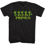 Primus - Dancing Skeeters - American Classics - Solid Black Adult Short Sleeve T-Shirt