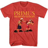 Primus - Animals - American Classics - Heather Red Adult Short Sleeve T-Shirt