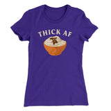 Thick AF Funny Thanksgiving Women's T-Shirt