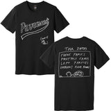 Vintage Tour Dates [BLACK] T-shirt