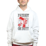 Unisex Patriot On Duty Hoodie Style001