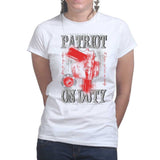 Ladies Patriot On Duty T-shirt Style001