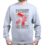 Unisex Patriot On Duty Sweatshirt Style001