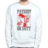 Unisex Patriot On Duty Sweatshirt Style001
