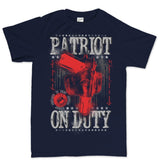 Men's Patriot On Duty T-shirt Style001