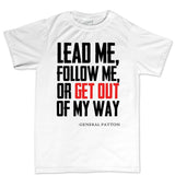Get Out Of My Way (General Patton) Men's T-shirt Style001