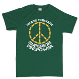 Peace Through Firepower Men's T-shirt