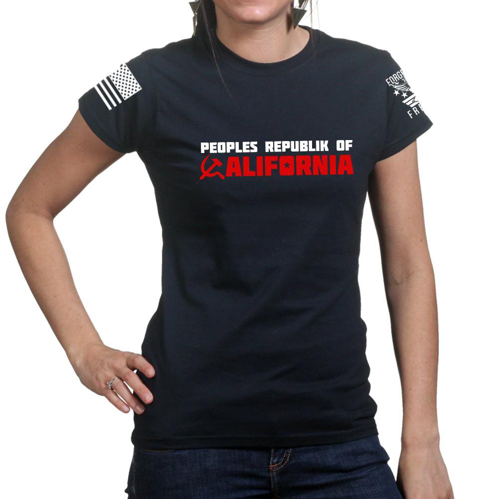 Peoples Republic of California Ladies T-shirt