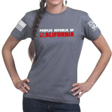 Peoples Republic of California Ladies T-shirt