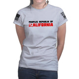 Peoples Republic of California Ladies T-shirt Style001