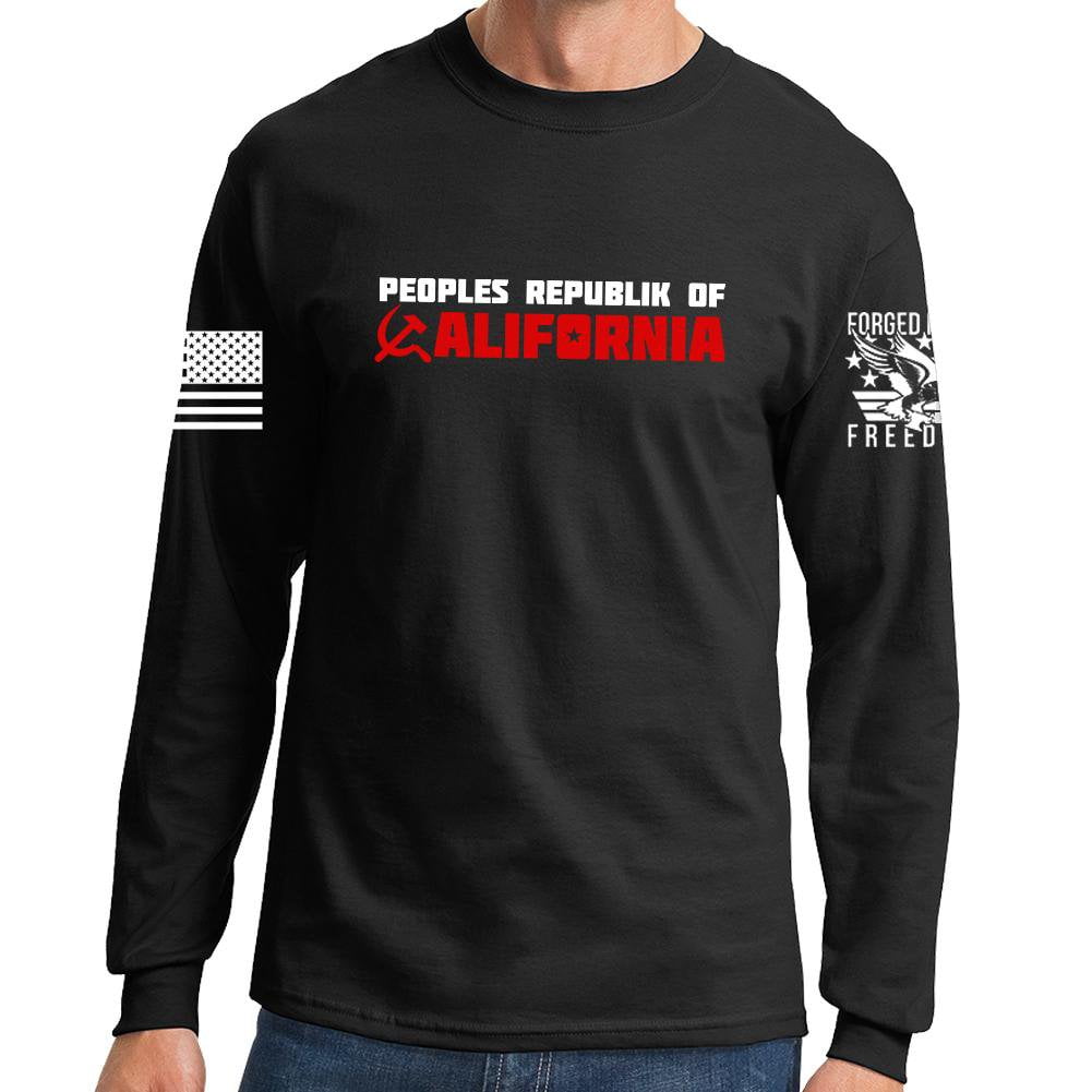 Peoples Republic of California Long Sleeve T-shirt Style001