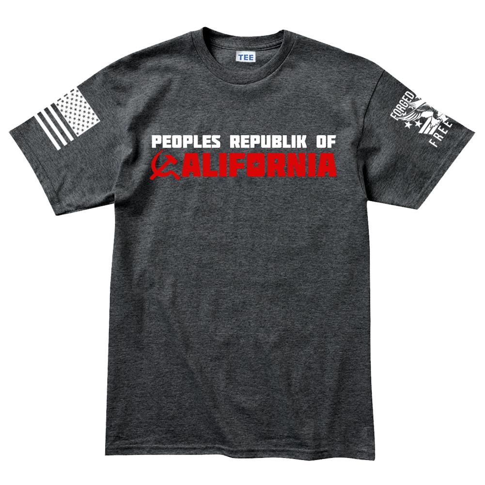 Peoples Republic of California Men's T-shirt Style001