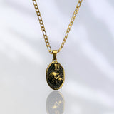 No Quarter Pendant & Chain