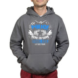 Unisex Police Saves Asses Hoodie Style001