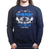 Unisex Police Saves Asses Sweatshirt Style001