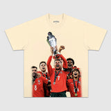 PORTUGAL NATIONAL FOOTBALL TEAM TEE 6.9 Style005