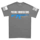 Possible Modification AR15 Baby Chainsaw Men's T-shirt
