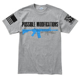 Possible Modification AR15 Baby Chainsaw Men's T-shirt Style001