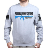 Possible Modifications AR Chainsaw Sweatshirt Style001