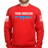 Possible Modifications AR Chainsaw Sweatshirt Style001
