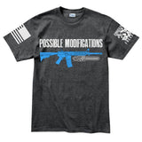 Possible Modifications AR Chainsaw Men's T-shirt Style001