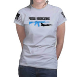 Possible Modifications AR F16 Ladies T-shirt Style001