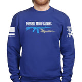Possible Modifications AR F16 Sweatshirt Style001