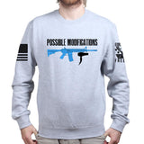 Possible Modifications AR Hair Dryer Sweatshirt Style001