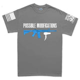 Possible Modifications AR Hair Dryer Men's T-shirt Style001