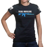 Possible Modifications AR Lightsaber Ladies T-shirt Style001